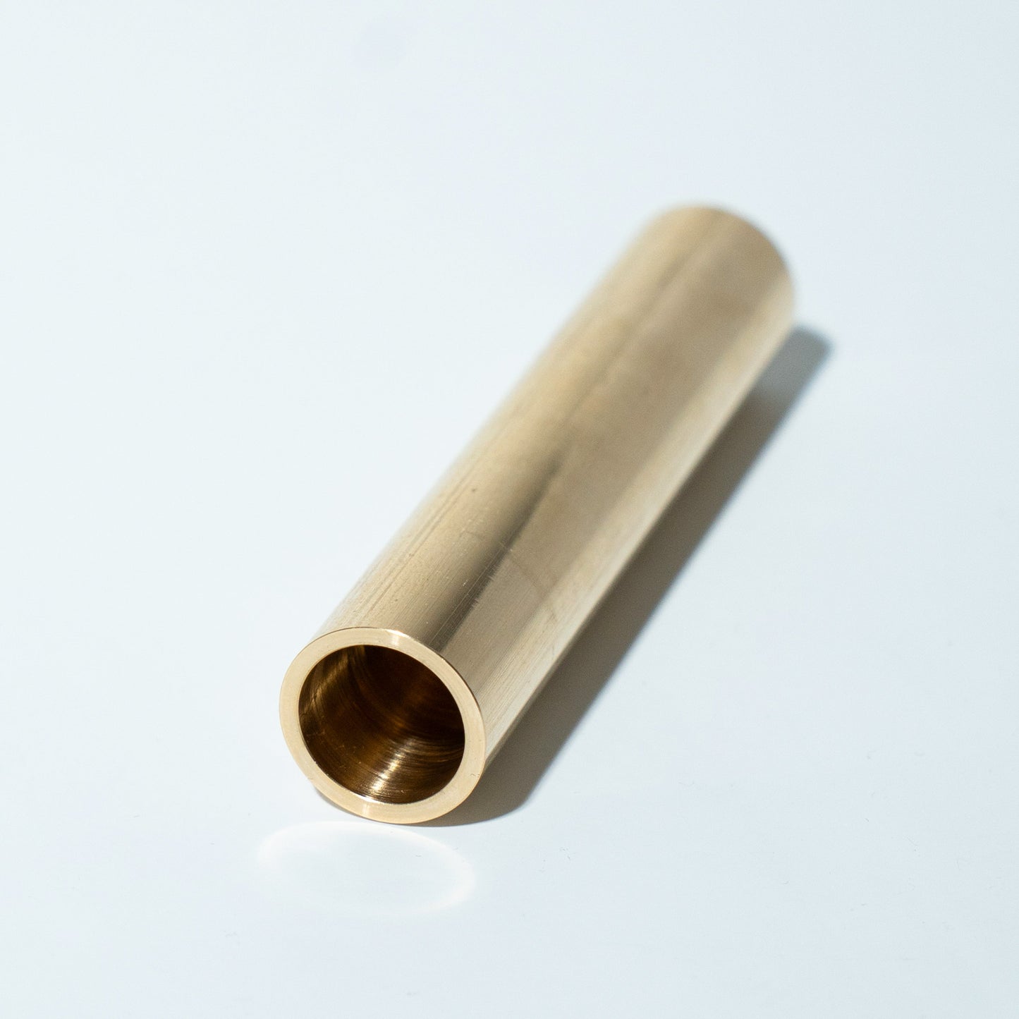 Aging Rose Brass Vase